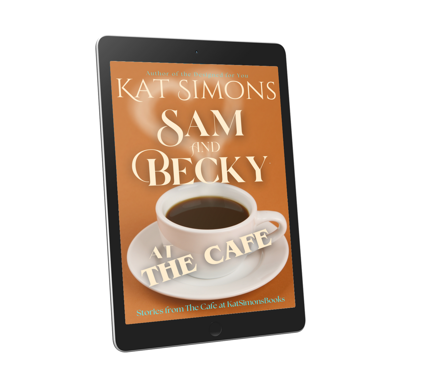 Sam and Becky at the Cafe