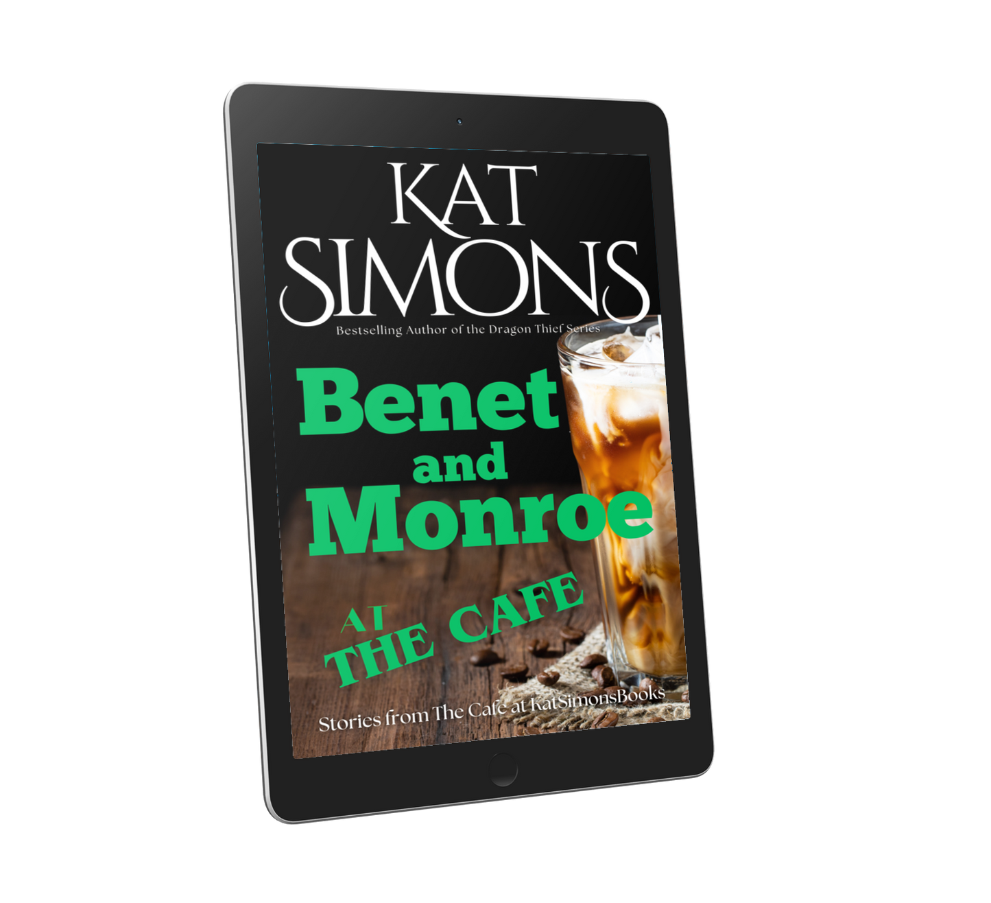 Benet and Monroe at the Cafe