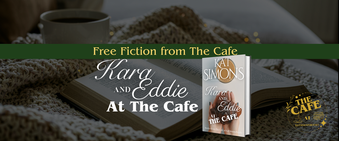 Kara and Eddie at the Cafe